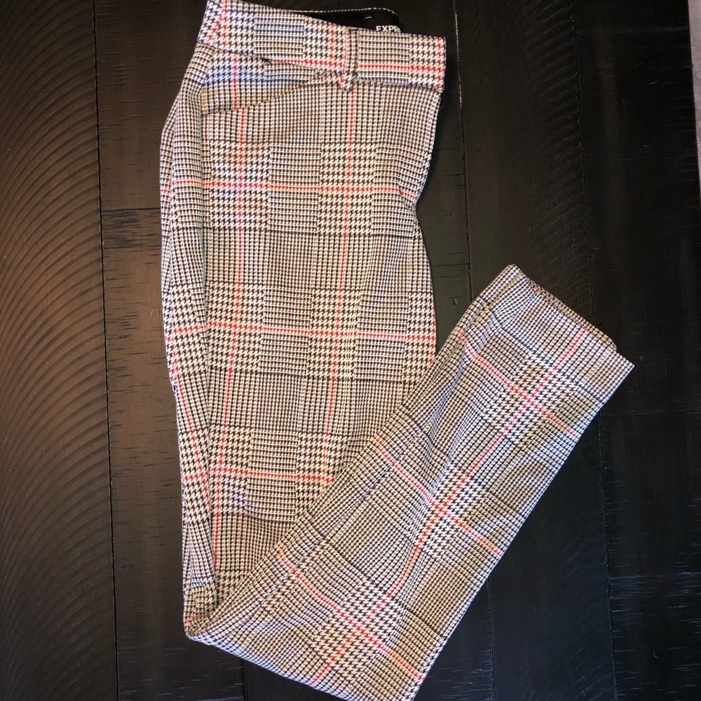 Express Stretch+ Skinny Mid Rise Pants